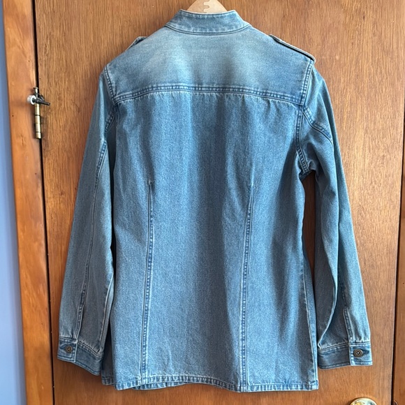 NWT Liz Claiborne Liz Wear Jean Jacket Sz M - Picture 12 of 12